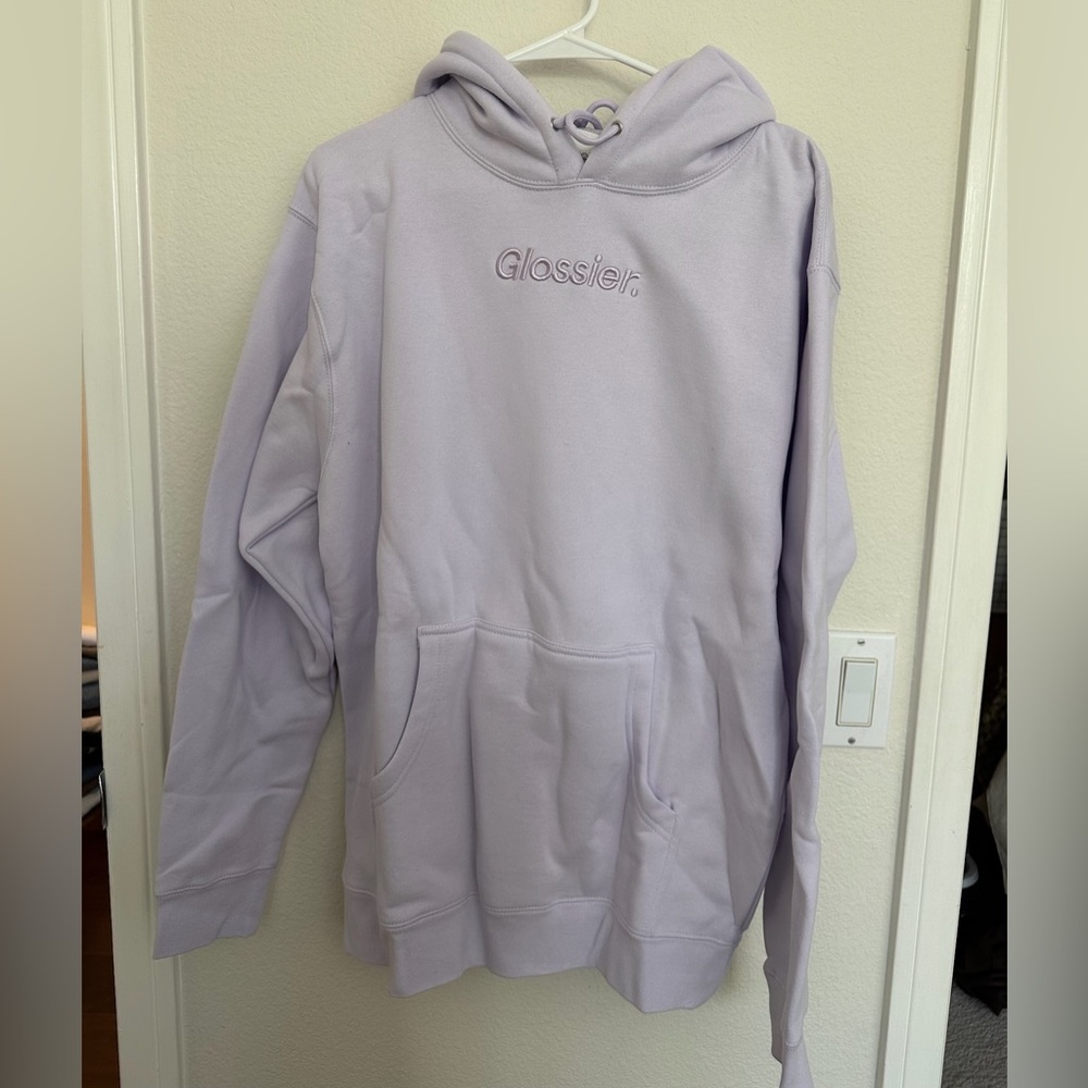 New Glossier Lavender Hoodie